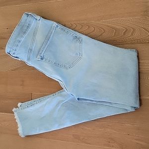 NWT Free People We the Free Raw Hem Skinny High Rise Denim‎ Jeans 26